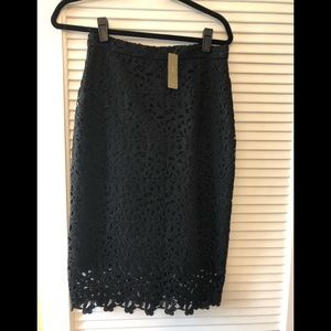 Black Lace Skirt